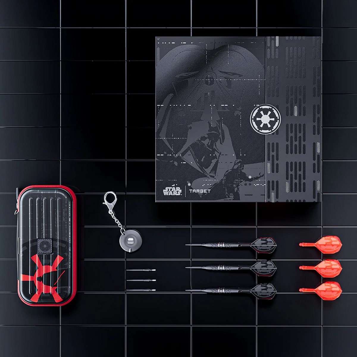 Target Darts Star Wars Darth Vader 95% Tungsten SP Steel Tip Darts 24 grams