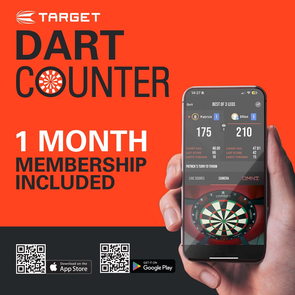 Target Darts Star Wars AT-AT 90% SP Steel Tip Darts 23 grams